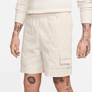 Nike Life Woven Camp Shorts Light Orewood Brown Off-White FN3216-104 Men's Small